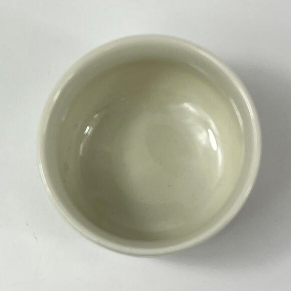 Vintage Japanese Sake Tea Cup Gold Leaf Haiku Floral Replacement Kutani 1960s - Picture 5 of 11